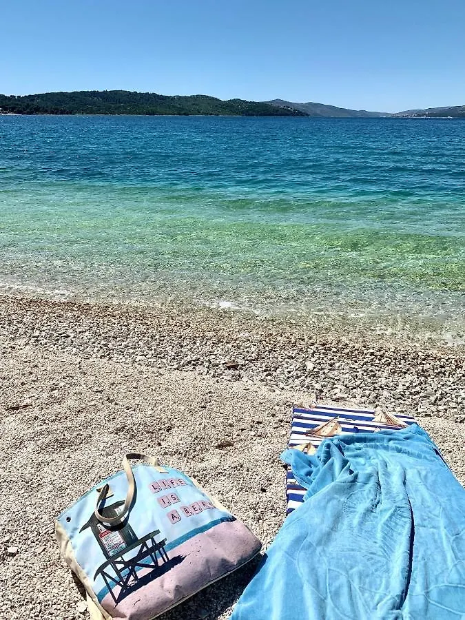 Penthouse Apartment Lux With A Panoramic View, Located On The Beachfront Of Ciovo-Trogir  Trogir